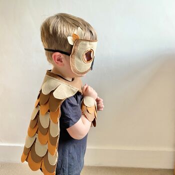 Brown Owl Costume For Kids And Adults, 9 of 12