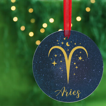 Star Sign Constellation Christmas Tree Decoration, 4 of 9
