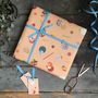 Spotty Gift Wrapping Set, thumbnail 1 of 3