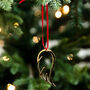 Angel Wing Decoration In Gold Or Silver, thumbnail 6 of 10