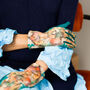 Art Print Suede Stretchy Touchscreen Gloves, thumbnail 1 of 11