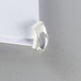 Silver Plated Wave Statement Ring, thumbnail 4 of 5