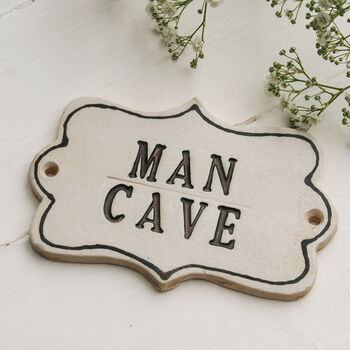 Man Cave Ceramic Sign, 3 of 4