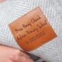 Group Teacher Gift Personalised Wool Throw, thumbnail 2 of 12