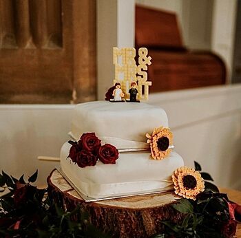 Bespoke Wedding Cake Topper, 3 of 4