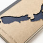 Handcrafted New Zealand Map Travel Notebook, thumbnail 7 of 7