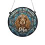 Cocker Spaniel Chocolate Memorial Suncatcher, thumbnail 2 of 6