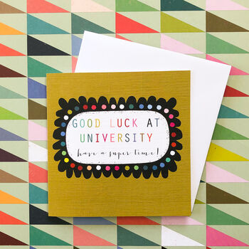 Good Luck At University Card, 3 of 5