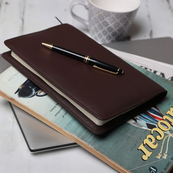 Personalised Leather Journal And Pencil Case Gift Set, 10 of 12
