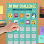 30 Day Challenge Scratch Off Poster, thumbnail 2 of 12