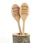 Personalised Baking Memories Wooden Spoon, thumbnail 2 of 4