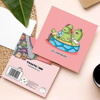 Turtle Card | Cute Greetings Card, 2 of 5