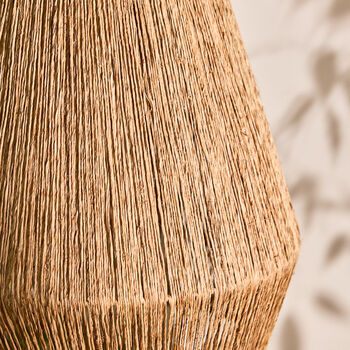 Adleigh Jute Pendant Easy Fit Ceiling Shade, 3 of 4