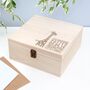 Personalised Baby Giraffe Keepsake Box, thumbnail 5 of 12