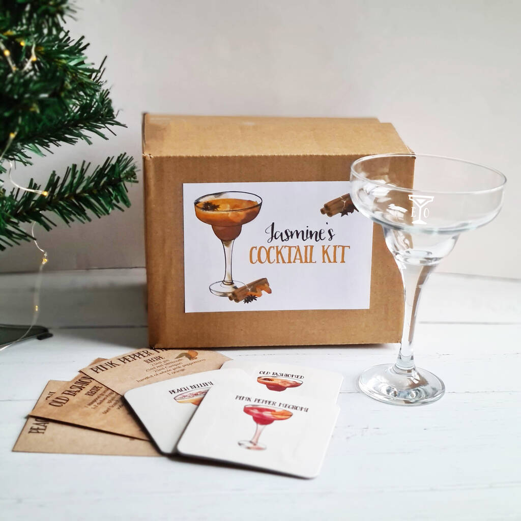 Personalised Cocktail Kit Gift Set By A Few Home Truths