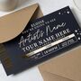 Personalised Concert Ticket Voucher, thumbnail 2 of 9