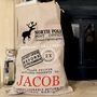 Personalised Hessian Christmas Mail Sack, thumbnail 2 of 2