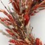 Mini Autumn Dried Flower Wreath, thumbnail 5 of 6