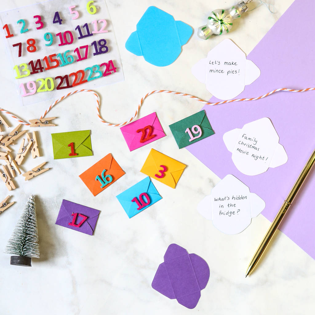 Colour Pop Mini Envelope Advent Calendar Kit By Berylune