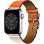 Vegan Leather Apple Watch Strap In Red, thumbnail 3 of 4
