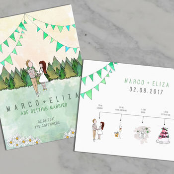 Forest Wedding Stationery Suite, 3 of 7