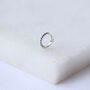 9ct Solid Gold Twist Helix Hoop Earring, thumbnail 3 of 5