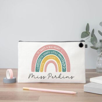 Big Heart Teacher Pencil Case, 2 of 2