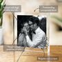 Personalised Wedding Anniversary Gift For Couple Photo Plaque, thumbnail 4 of 12