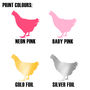 Personalised Hen Party Bags, Big Hen, thumbnail 3 of 4