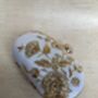 Off White Silk Oval Clutch Bag, thumbnail 7 of 10