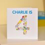 Personalised Child's Age Birthday Card, thumbnail 2 of 10