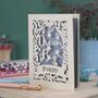 Personalised Papercut Dream Big Card, thumbnail 1 of 7