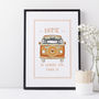 Camper Van Print 'Home Is Where You Park It', thumbnail 4 of 12