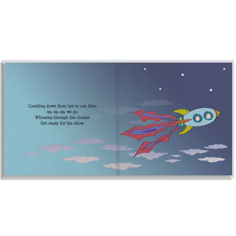 personalised space adventure story book by swanky portraits ...