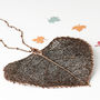 Cottonwood Heart Shaped Real Leaf Necklace Large, thumbnail 5 of 12