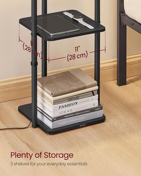 Floor Lamp Shelf Lamp With LED Light, 5 of 7