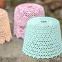Pastel Garden Lampshades With LED Bulbs, thumbnail 2 of 6