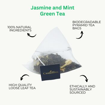 Jasmine And Mint Green Tea, 2 of 9