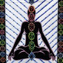 Chakra Buddha Cotton Wall Art Hanging, thumbnail 4 of 4