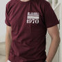 Personalised Any Year Spotify Playlist T Shirt, thumbnail 8 of 9