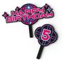 Personalised Kpop Birthday Cake Topper Set, thumbnail 1 of 4