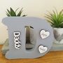 Personalised Daddy's Father's Day D Letter Grey Gift, thumbnail 9 of 9