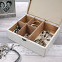 Personalised Large Wooden Jewellery Box, thumbnail 5 of 10