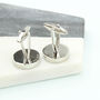 Personalised Carved Wooden Bicycle Cufflinks, thumbnail 5 of 10
