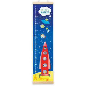 Personalised Space Height Chart, 2 of 7