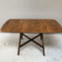 Ercol Mid Century Solid Elm Drop Leaf Table, thumbnail 4 of 12