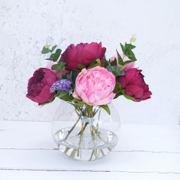 Luxury Peony Bouquet Of Everlasting Flowers, 3 of 3