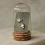 Gold Art Deco Pyramid Stud Earrings, thumbnail 1 of 11