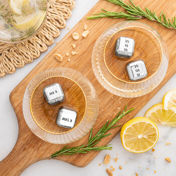 Personalised Stainless Steel Ice Cubes, 7 of 12