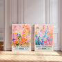 Set Of Two Kew Gardens Pastel Art Prints, thumbnail 2 of 4